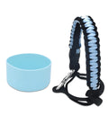 GALVOT Bleu Matt / Petite Ensemble Sangle de transport  et botte de protection