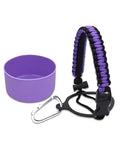 GALVOT Violet / Petite Ensemble Sangle de transport et botte de protection