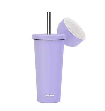 Gobelet acier inoxydable 710 ML avec paille: siroter vos boisons!