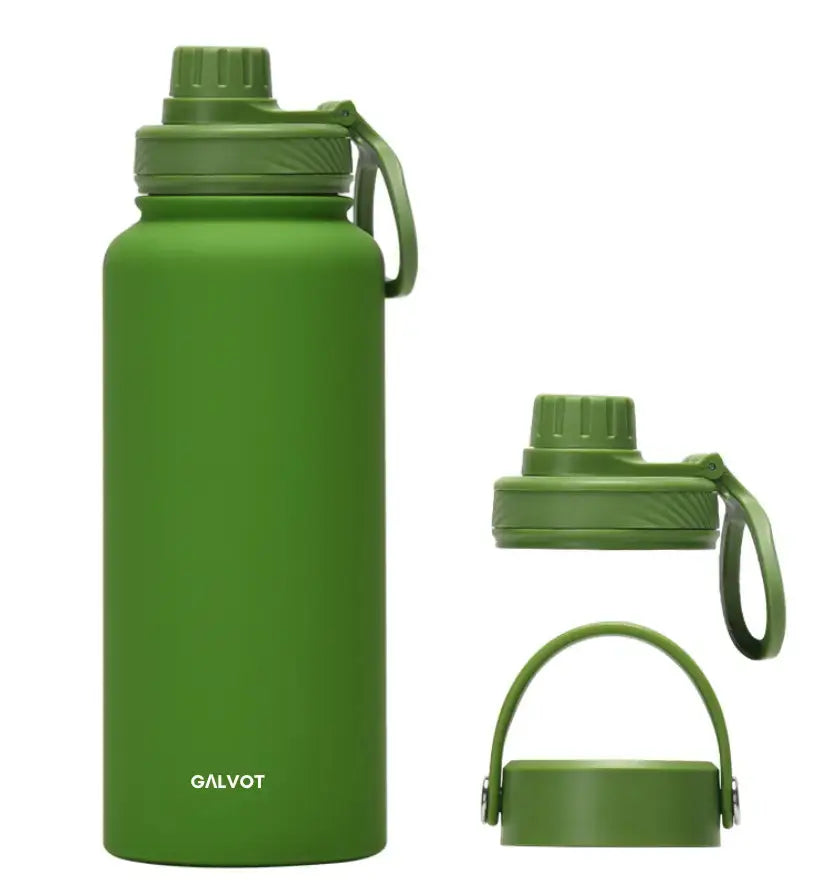 Gourde isotherme 1L VersaBottle deux couvercles: restez stylés partout