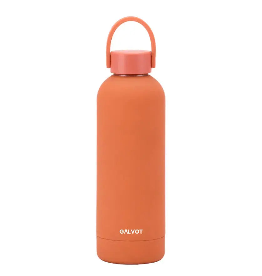 Gourde Isotherme 500 ML TerraEQUA Orange Pop - Style et Performance.