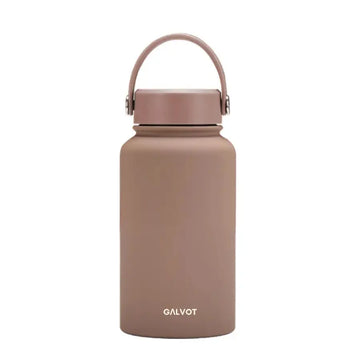 Gourde Isotherme 650 ML en acier inoxydable, couleur Marron Café
