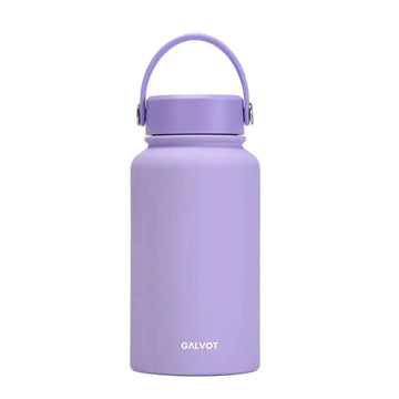 Gourde Isotherme 650 ml en acier inoxydable, couleur Violet Wine