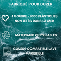 Gourde Isotherme GALVOT Gourde Magsafe 700 ML FlaskConnect Pop Blanc