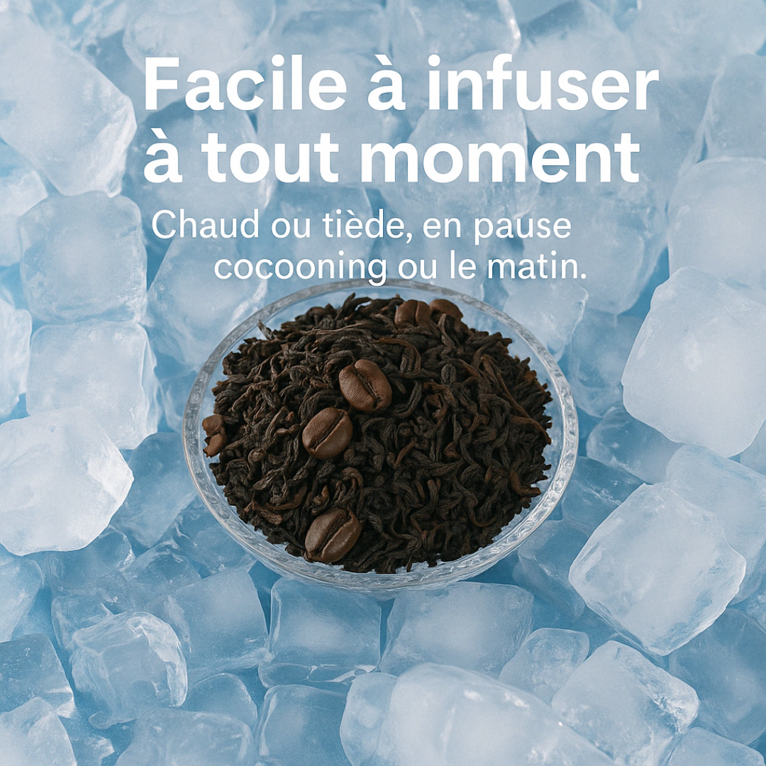 Thé Pu-erh café gourmand - Délicieux et énergisant  GALVOT