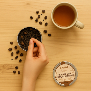 Thé Pu-erh café gourmand - Délicieux et énergisant  GALVOT