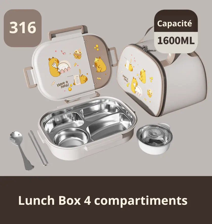 Boîte de repas isotherme : votre repas chaud à tous moment et partout