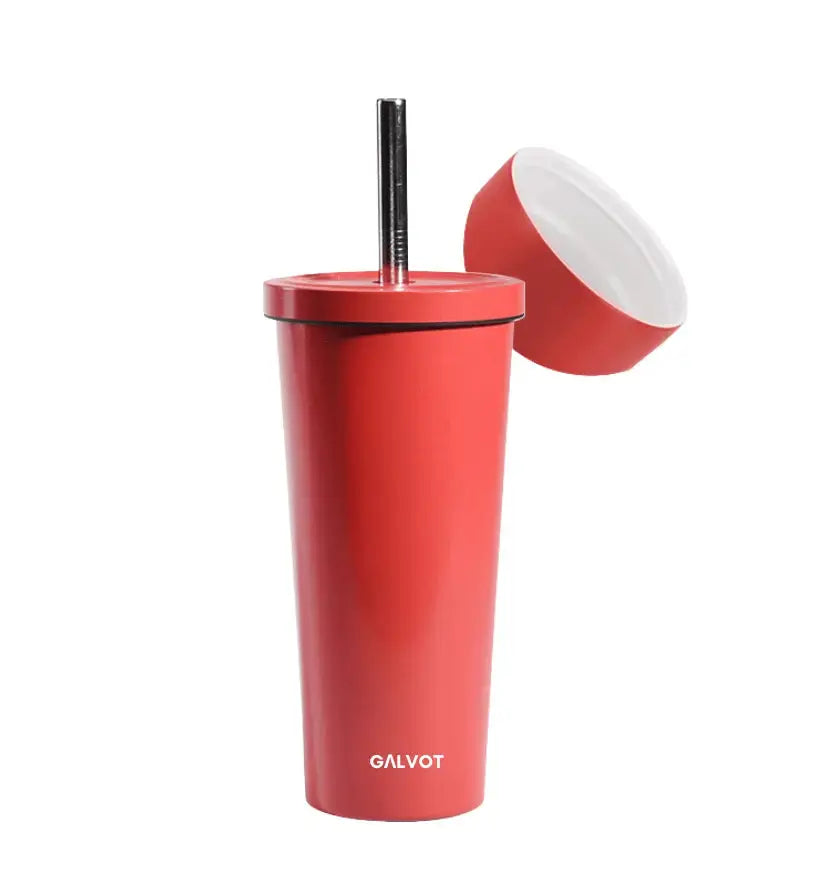 Gobelet acier inoxydable 710 ML : sirotez vos boissons à bonne température.