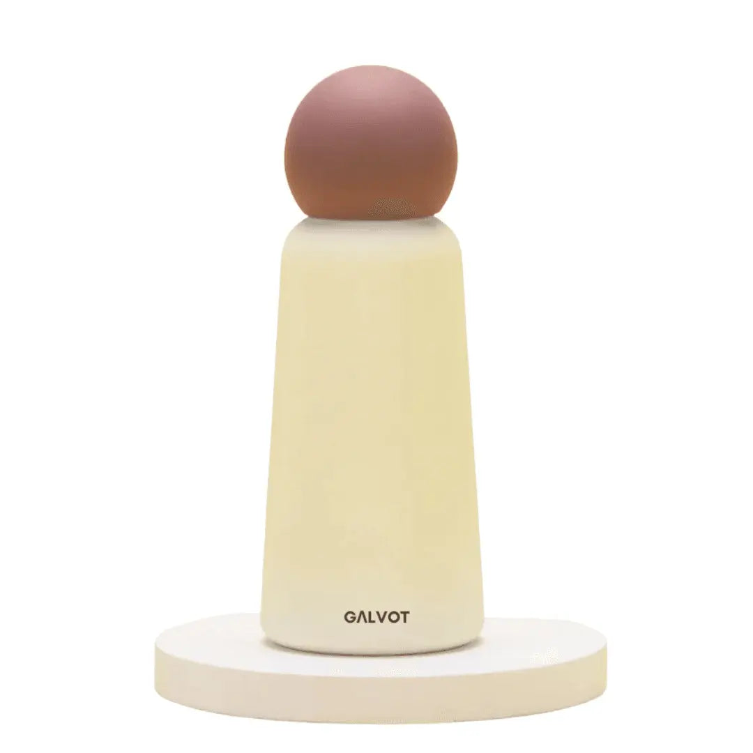 Gourde Isotherme GALVOT Gourde enfant 350 ML KidsFLASK  Marron café