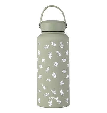 Gourde Isotherme 1 L Gris fleuri Gourde isotherme 1L