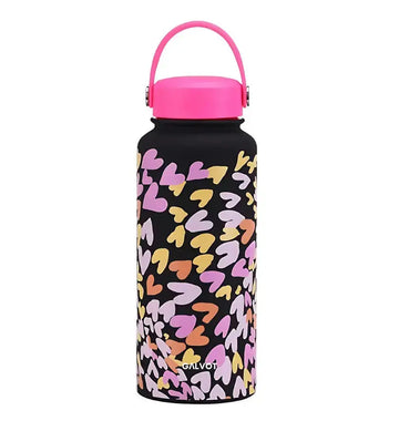 Gourde isotherme 1L imprimée Art Black Color