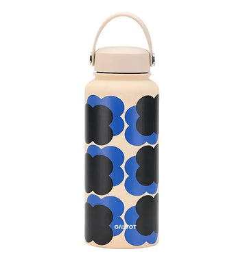 Gourde isotherme 1L imprimé: romantique et isolation efficace partout
