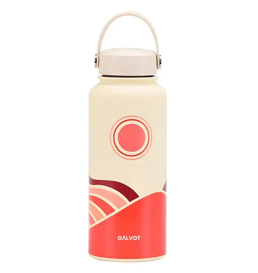 Gourde isotherme 1L Bel'Art : romantique et isolation efficace partout