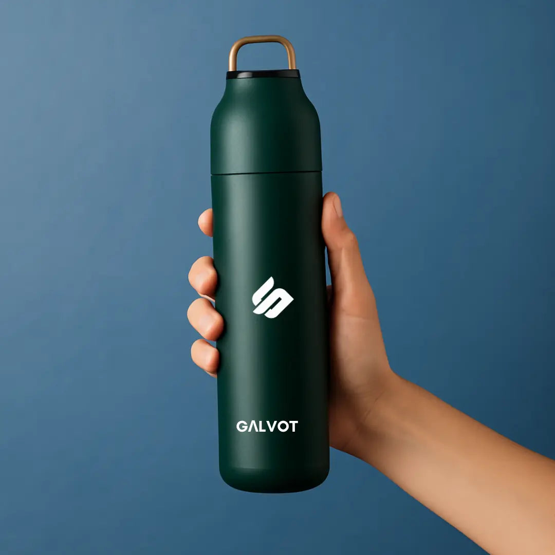 Gourde isotherme 500 ML SipGO Vert Pin GALVOT