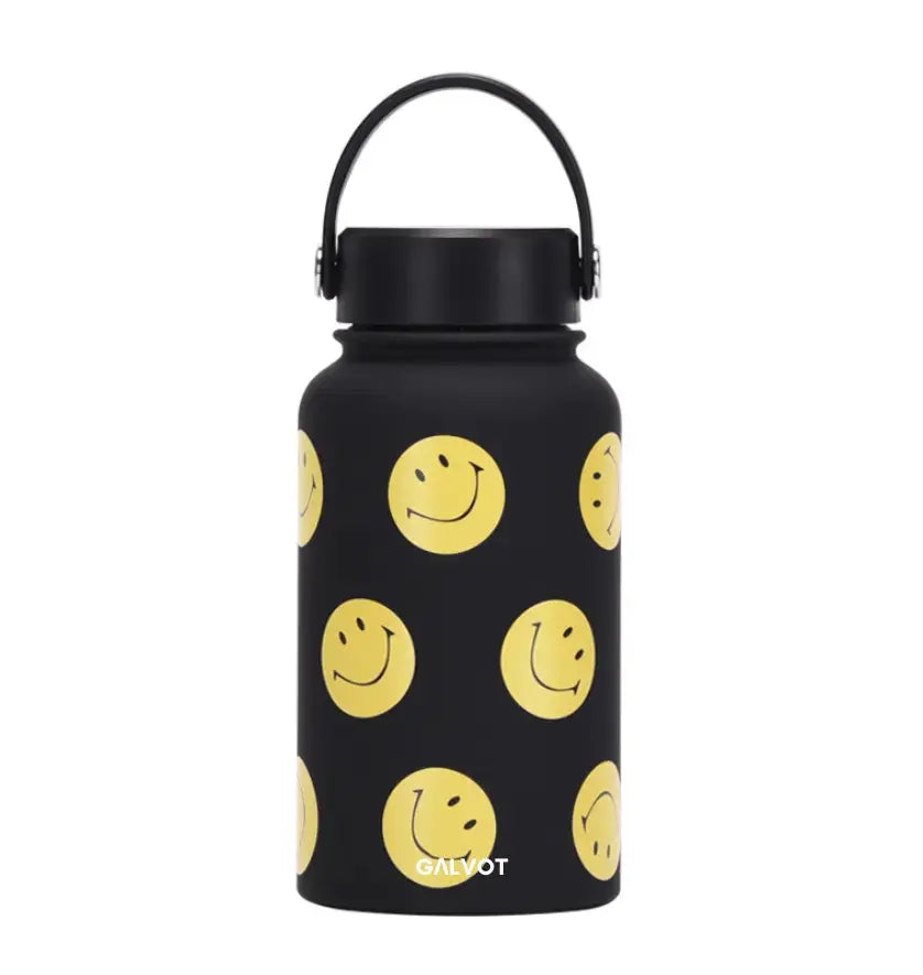 Gourde isotherme 650 ML imprimé smile