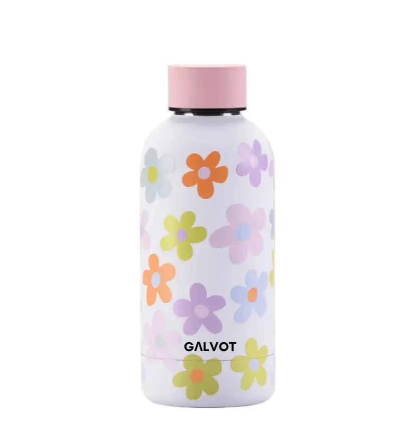 Gourde isotherme Fleurie 350 ML: florale et isolation performante