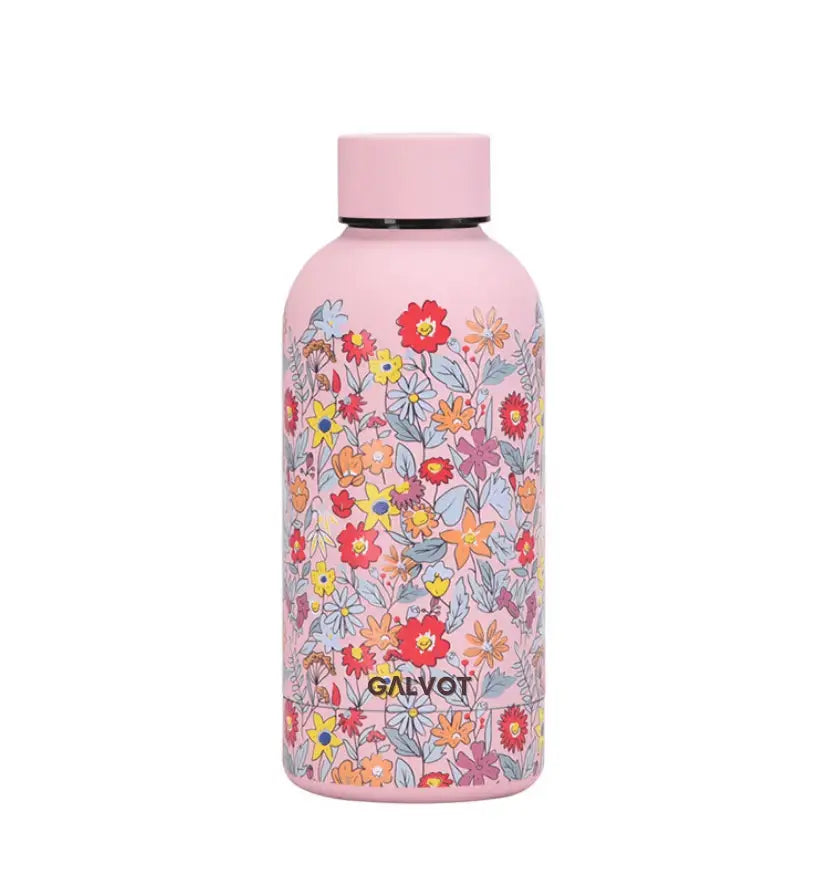 Gourde Isotherme Fleurie 350 ML Petal Pink - le plaisir de s'hydrater