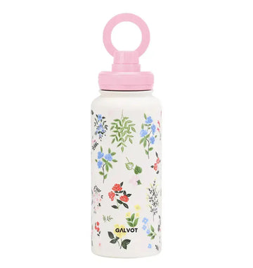 Gourde magSafe fleur 1L Crème Fleurie Gourde magSafe fleur imprimé douceur pastel