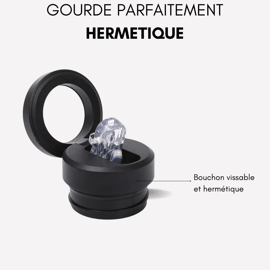 GALVOT Gourde Isotherme Gourde Magsafe isotherme FlaskConnect Noir Onyx