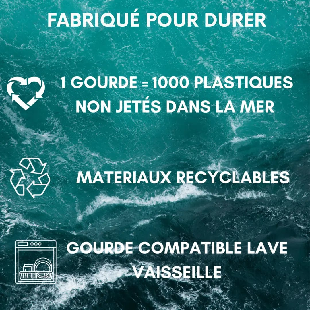 Gourde Isotherme GALVOT Gourde Magsafe Isotherme FlaskConnect Noir Onyx