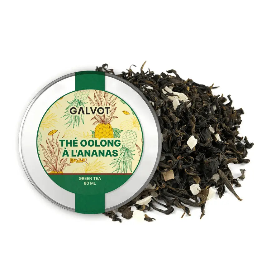 GALVOT thé 80G Thé Oolong  à l'ananas