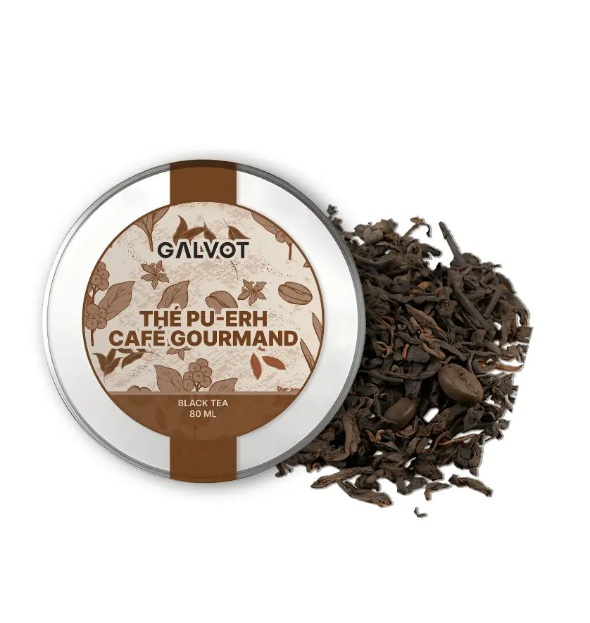 Pu-erh Café Gourmand ALVOT thé 80G 